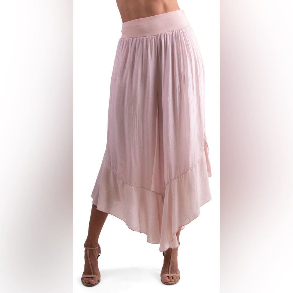 MARSALA Light Yellow Pants - Made in Italy, One Size